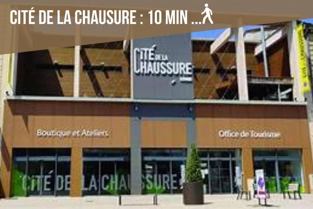 La Chaumière, studio, authentique, fibre, BedinShop Romans-sur-Isère Esterno foto